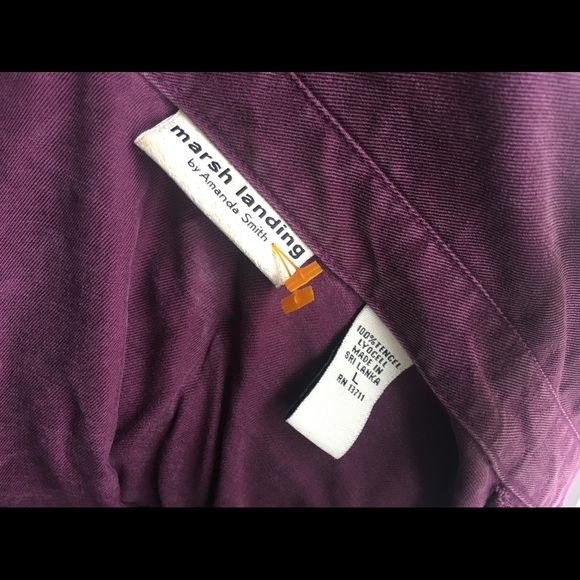 Vintage Purple Button-Up - Picture 3 of 3